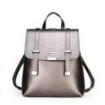thumbnail image 2 of Double Strap Casual Backpack Women Multi-Purpose Bag,Pink, 2 of 2