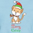 thumbnail image 3 of CafePress - Catnip Christmas Women's Light T Shirt - Women's Classic T-Shirt, 3 of 4