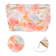 thumbnail image 4 of Unique Bargains 1 Pc Portable Ditsy Floral Makeup Bag Polyester Cotton Multicolored Medium, 4 of 5