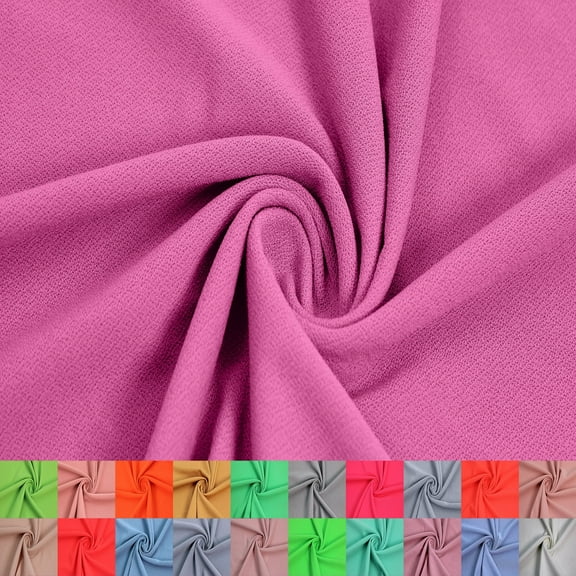 ITY Heavy Stretch Moss Crepe Knit Fabric by the Yard – Ideal for Apparel & Crafts