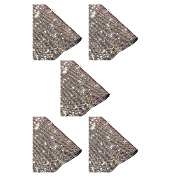 Kenally Cinta adhesiva de diamantes de imitación, Kit de embalaje de regalo, accesorios de bricolaje, decoraciones de coche con purpurina para teléfono ABcolorido SS6 (24*20CM) 5piezas Kenally CBP224022