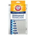 thumbnail image 3 of Arm & Hammer™ Waterproof PEVA Shower Liner, Light Weight, 70x72, Clear, 3 of 6