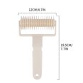 thumbnail image 3 of Gnmfd Plastic Dough Roller Knife for Pizza and Pastry, Lattice Crust Cutter for Baking Cookies and Pies, Creative Kitchen Tool for Home and Commercial Bakers, Ergonomic Handle Reduces Hand Fatigue, 3 of 9