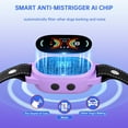 thumbnail image 2 of Collar antiladridos recargable para perros grandes, resistente al agua IP67 con sensibilidad ajustable para perros medianos y pequeños (negro mate)., 2 of 15