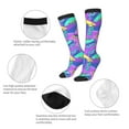 thumbnail image 3 of Naloa Disco Roller Skates Thigh High Socks Extra Long Stretchy Sock Women Over Knee High Opaque Stocking Daily Wear, 3 of 6