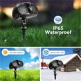 thumbnail image 3 of Christmas LED Snowfall Projector Light Snowflake Landscape Light  Garden Party Lamp ,Easy to Setup, 3 of 3