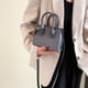 thumbnail image 1 of Bolsa satchel para mujer Cremallera informal Pequeño embrague femenino Flocado Señoras Niñas Totes Ndcxsfigh Para Estrenar, 1 of 9