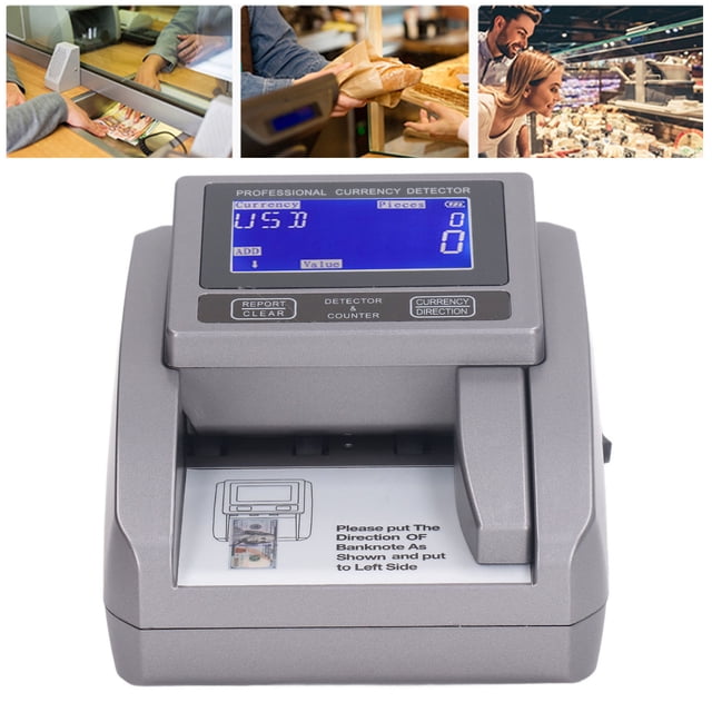 Máquina Contadora De Dinero Por Denominación, Contadora De Billetes Con Detección UV/MG/IR/MT, Modo De Adición Y Lote, Máquina Contadora De Efectivo De 120 Billetes Por Minuto