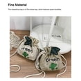 thumbnail image 2 of Qarigey Bolso con cordón de paja Adorable caricatura decorativa reemplazo mujer citas fotografía solo bolsos de hombro bolsa Bolsas de mensajero y de hombro Caqui, 2 of 6