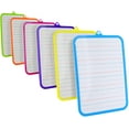 7.4â€ X 10.3â€ Double Sided Dry Erase Learning Board for Students and