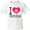 AA-White, variant on Inktastic Tennis Player I Love Tennis Youth T-Shirt