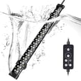thumbnail image 1 of hygger Submersible LED Aquarium Light, 14W 15in 24/7 Mode Fish Tank Light with 5 Rows Beads, with Timer 9 Colors and Adjustable Brightness, Full, 1 of 6