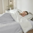 thumbnail image 4 of Serta Fleece to Sherpa Heated Blanket, King, Light Grey, 4 of 11