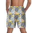 thumbnail image 2 of Lsque Mens Swim Trunks Sea Turtle Pattern - Bathing Suit Compression Liner - Beach Swim Shorts Swimwear - (S-3XL) - Stretch Quick Dry -Small, 2 of 9