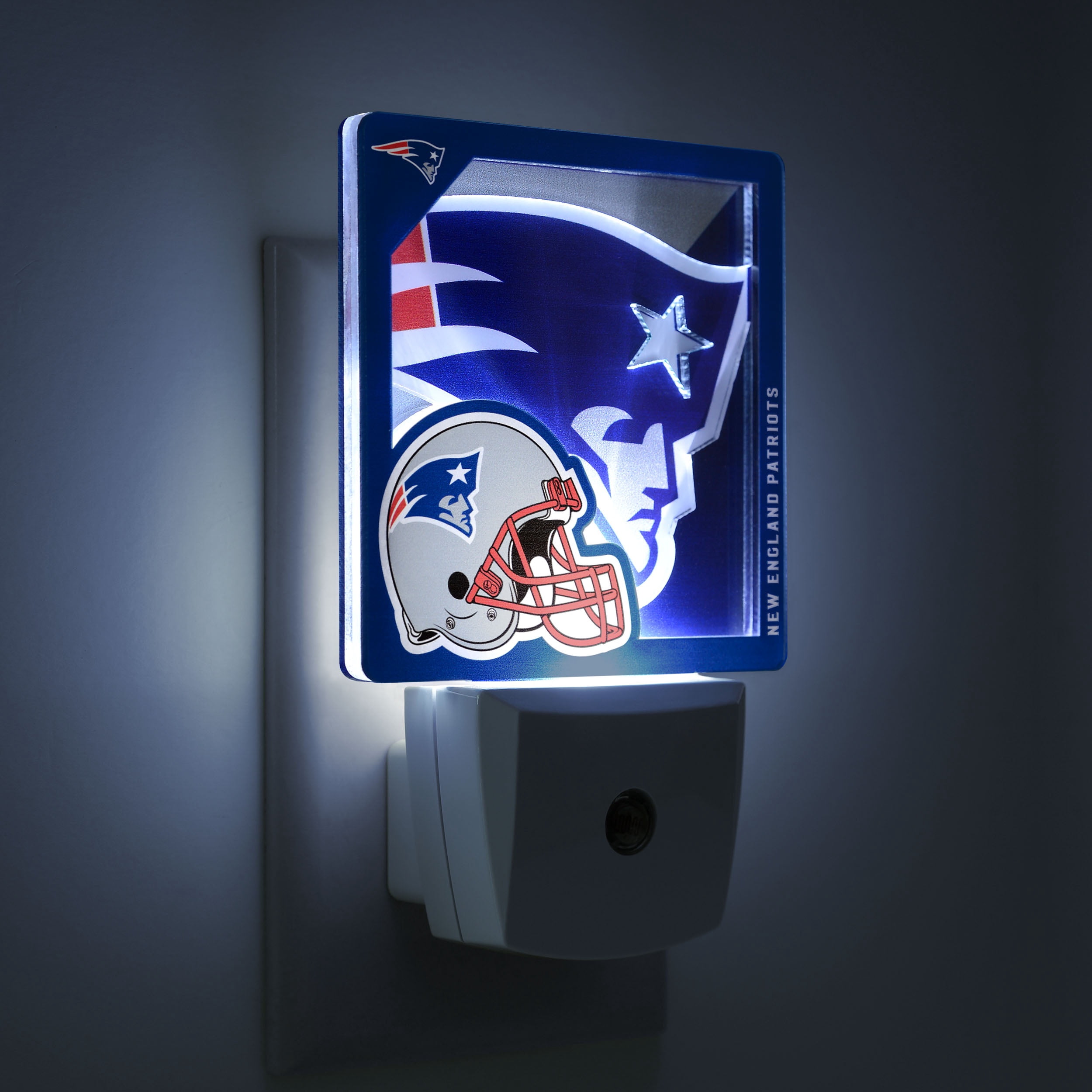 New England Patriots Logo Series Nite Light