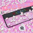 thumbnail image 6 of GASTROPOD Mahjong Tile Bag with Zipper – Clear Waterproof Mahjong Storage Bag for 166 Tiles,Travel Mahjong Bag with Letter Embroidery,Large Capacity Carrying Case, 6 of 6