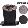 thumbnail image 3 of Pack of 2 Soft Plush Lined Eyeglasses Holder Stand Protective Glasses Holder Stand, 3 of 5