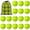 Blue, variant on Sports Practice Softballs Official Size and Weight Slowpitch Softball with 1 Mesh Bag Unmarked Covered Fastpitch Softball Ball for Games Practice Training