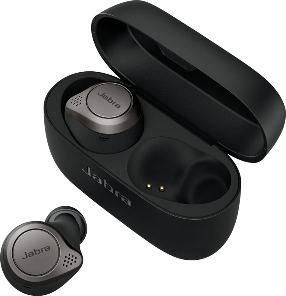【新品未使用】 Jabra Elite 75t Titanium Black Jabra Elite 75t, True Wireless Earbuds, Bluetooth Headset, Active