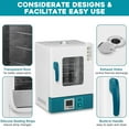 thumbnail image 2 of BeesClover Digital Lab Incubator with PID Control, 5 to 65°c Tabletop Incubator for Microbiology, Seed Germination, Egg Hatching, Medical Science, 2 of 8