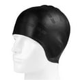 thumbnail image 2 of Adult High Elastic Swimming Cap, Men's Women's Waterproof Swimming Pool Cap, 2 of 5
