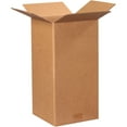 thumbnail image 2 of (4 pack) The Packaging Wholesalers Corrugated Boxes 9" x 9" x 18" Kraft 25/Bundle BS090918, 2 of 5