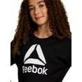 thumbnail image 2 of Reebok Girl's Game Day Fleece Crewneck, Sizes 4-18, 2 of 5