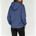 thumbnail image 4 of Oversized Hoodies for Women Full Zip Up Casual Long Sleeve Sweatshirts Fall Winter Trendy Track Jackets with Pockets, 4 of 6