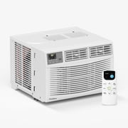 12000 BTU Window Air Conditioner 550 sq. ft. Capacity, Intelligent LED Display, Quiet & Energy-Saving, Built-in Timer, Sleep & ECO Settings