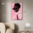 thumbnail image 5 of Pink Luxury Woman Canvas Fashion Art Prints by Art Remedy, Silver Frame, 24 x 36, 5 of 7