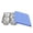 Blue, variant on 4-Compartment Toddler Plate Stainless Steel Divided Plate For Kids, Baby Dinner Plate With Silicone Lid Children Tableware Baby Feeding Plate,Compartment Plastic Food Storage Organizer.
