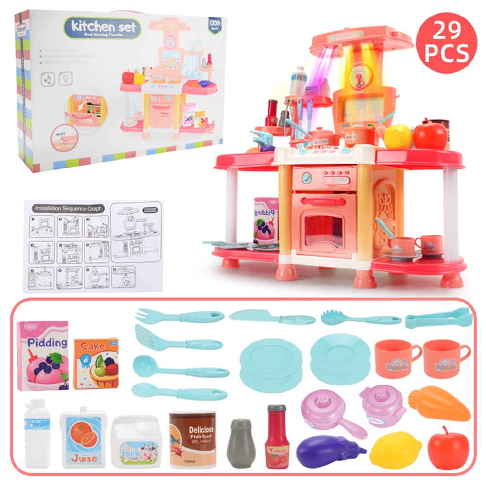 play kitchen with sound effects