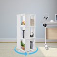 thumbnail image 4 of Rotating Bookshelf, 360° Revolving Bookcase, Display Book Shelf, 4 of 13