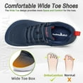 thumbnail image 2 of OrthoComfoot Men's Orthopedic Comfortable Diabetic Wide Shoes: Wide Toe Box Arch Support Plantar Fasciitis Sports Sneakers,Fashion Casual Hammer Toes Shoes for Foot and Heel Pain Relief, 2 of 8