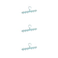thumbnail image 2 of Matsuzay Colgador de ropa de plástico para secar ropa a prueba de viento gancho de ropa interior Clips desmontables dormitorio Hotel armario estante azul Type1 NO1 Matsuzay CBP485797, 2 of 6