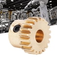 thumbnail image 1 of 20 Teeth Gear, Stable Brass Practical 0.8 Modulus Gear Reliable  For Industrial For Industrial Robot Parts, 1 of 8