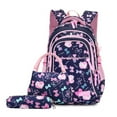 thumbnail image 1 of PENGXAING 3Pcs Primary School Bookbag Girls Bookbag  Kids School Backpack Sets  Light Blue, 1 of 4