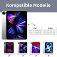 thumbnail image 5 of GKABXY for iPad Pro 11 inch Case 4th/3rd/2nd Generation (2022/2021/2020) Case with Keyboard, Detachable Bluetooth Keyboard, Pencil Holder, Auto Sleep/Wake, Purple, 5 of 8