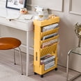 thumbnail image 1 of Clearance SEMPAI Movable Classroom Desk Book Storage Rack Trolley Multi-layer Stationery Storage Rack Books Bookshelf Wal&mart Deals Thanksgiving Day, 1 of 7