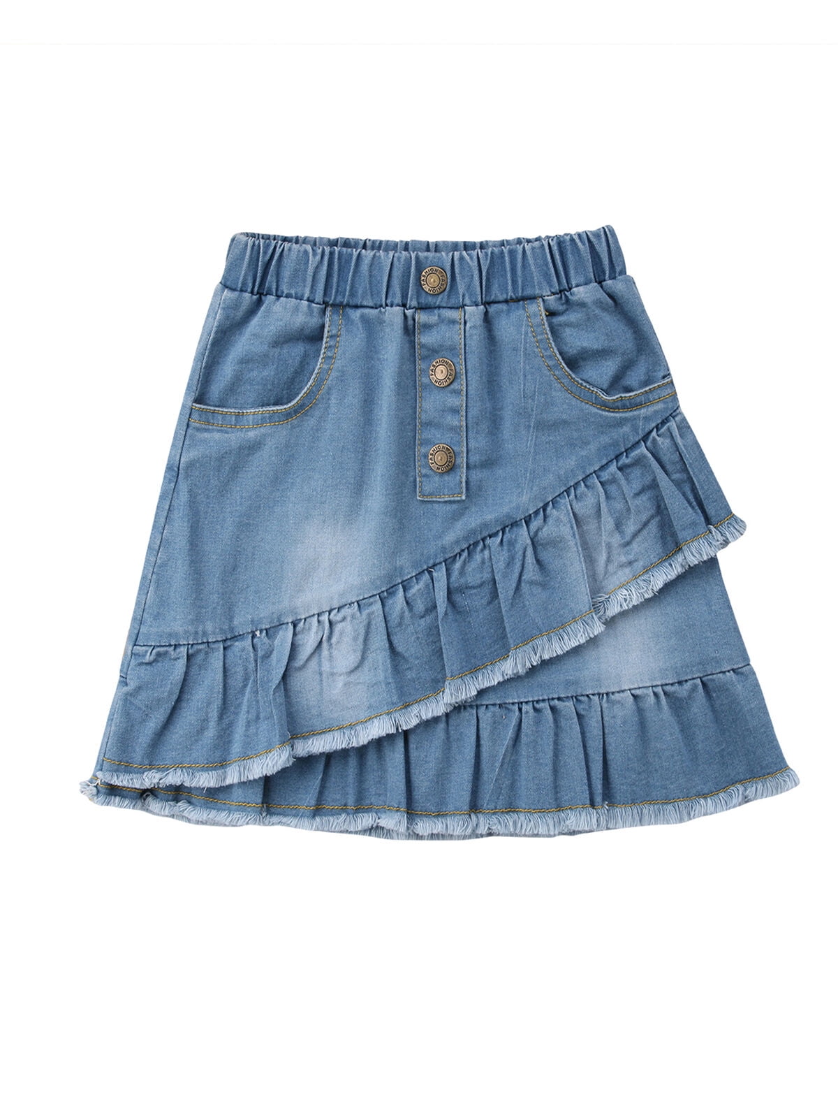kids jean skirt