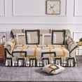 thumbnail image 1 of Elastic Stretchable Sofa Cover with Skirt Washable Furniture Protector Printed Slipcovers with Elastic Bottom for Living Room, 1 of 7