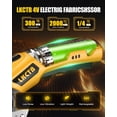 thumbnail image 3 of Cortador de cartón Electric Scissors LKCTB con luz LED de 2000 mAh, 3 of 7