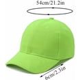 thumbnail image 2 of Gorra de béisbol para niños gorra ligera ajustable de algodón 100% para niños de 2 a 9 años, 2 of 7