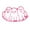 B, variant on Playful Pink Ghost Shaped Rug Soft & Durable, Perfect for Adults' Rooms or Halloween Decor, Non-Slip Backing, 24x36 Inches