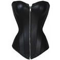 thumbnail image 1 of Corset Corset en Faux Cuir pour Femmes, 1 of 3