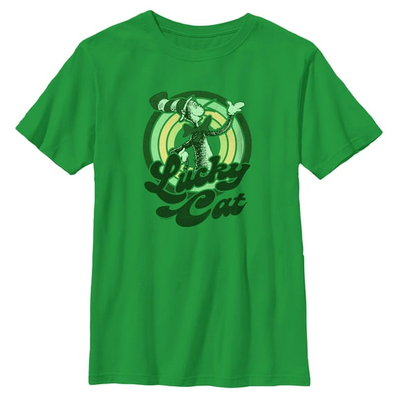 Boy's Dr. Seuss Lucky Cat Graphic T-Shirt