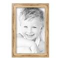 thumbnail image 2 of ArtToFrames 8" x 14" Honey Picture Frame, 8.5x14 inch Brown MDF Poster Frame (WOM-4085), 2 Pack, 2 of 8