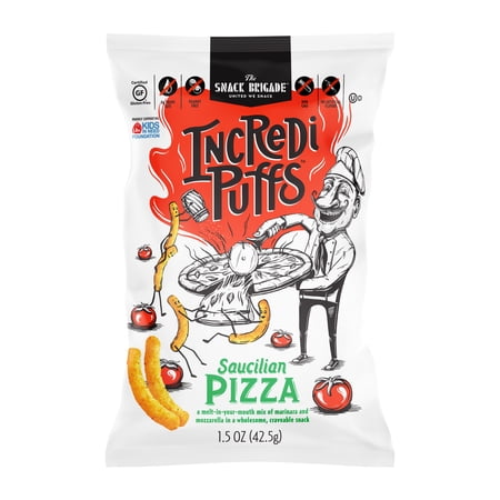 IncrediPuffs Saucilian Pizza