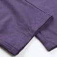 thumbnail image 4 of RYDCOT Men's Elastic Waist Drawstring Pants Casual Fashion Summer Solid Color Pants Purple, 4 of 8