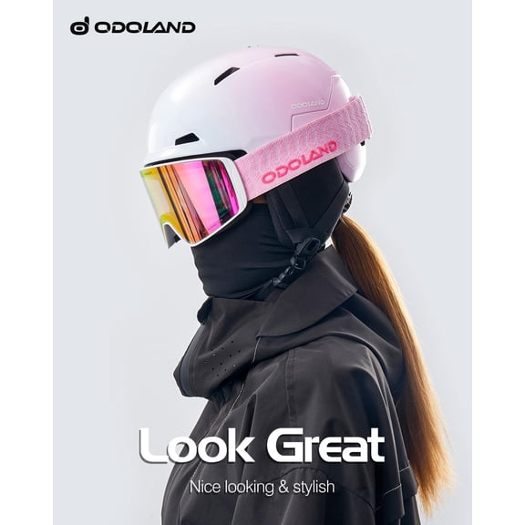 Ski Snowboard Helmet for Adults Youth, Snow Helmet for Men & Women, Slide Adjust Ventilation, Safety Certified, Goggles Compatible for Skiing, Snowboarding, Snowsports